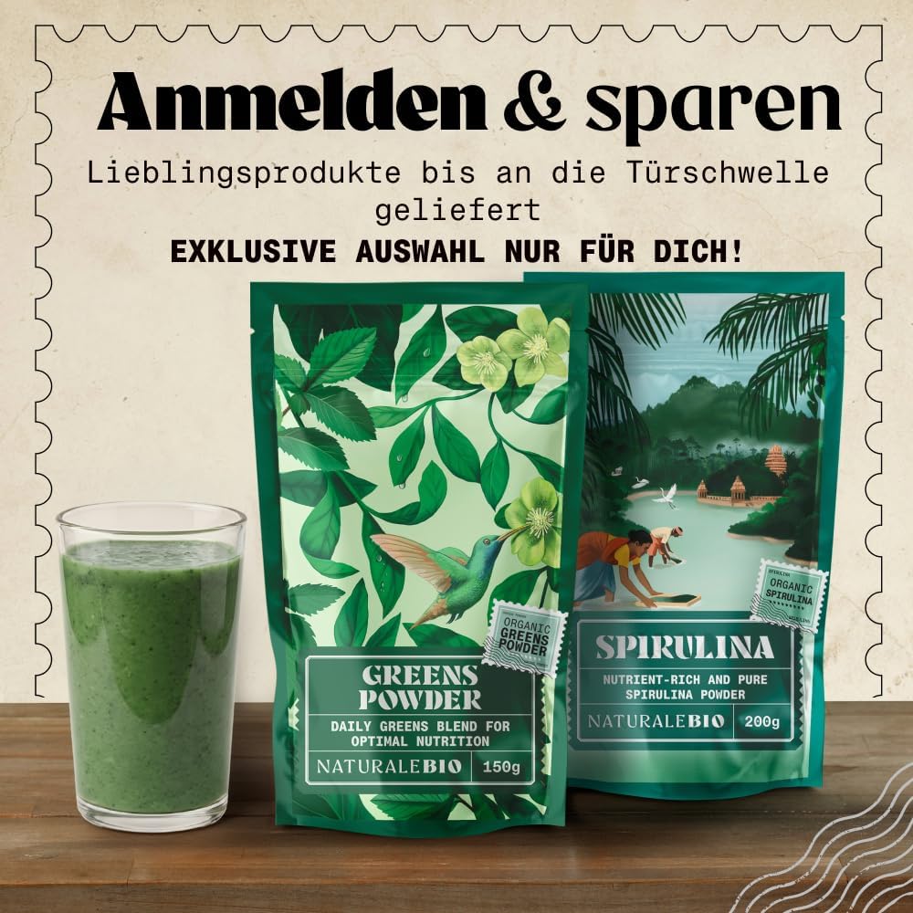 Thumbnail 5 de NaturaleBio Grünes Entgiftungspulver 150 g