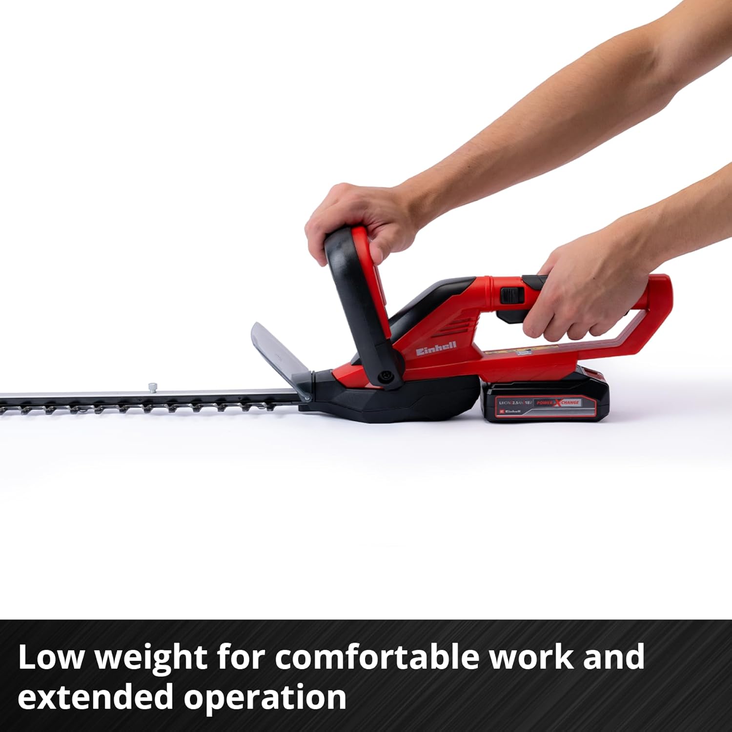 Thumbnail 6 de Einhell 18V Power X-Change Cordless Hedge Trimmer 55cm GE-CH 1855/1 Li-Solo