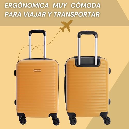 Thumbnail 3 de DON ALGODON Maleta de cabina Ryanair 55x40x20 cm con 4 ruedas y candado numérico