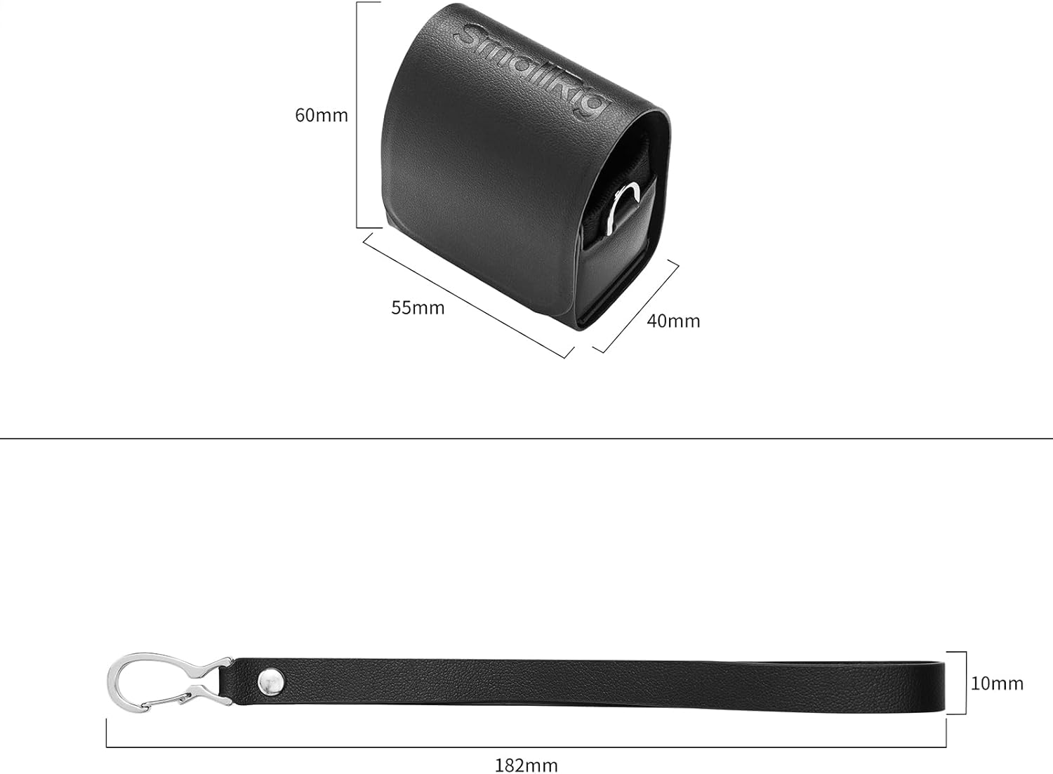 Detalle 2 de SmallRig Custodia per DJI Mic Mini con tracolla: design leggero e compatto
