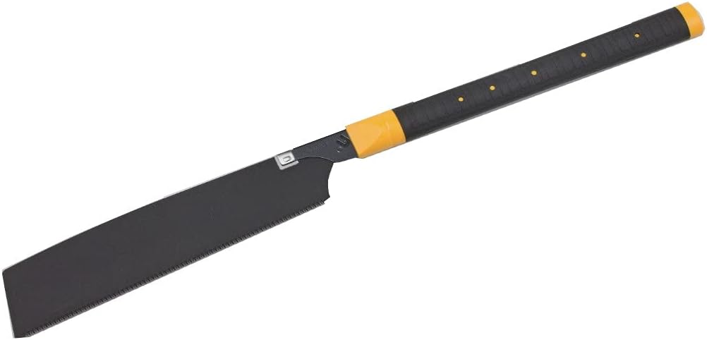 Detalle de Tajima JPR265FBR Japan Pull 265R Fluorine Black – piła do drewna 265 mm
