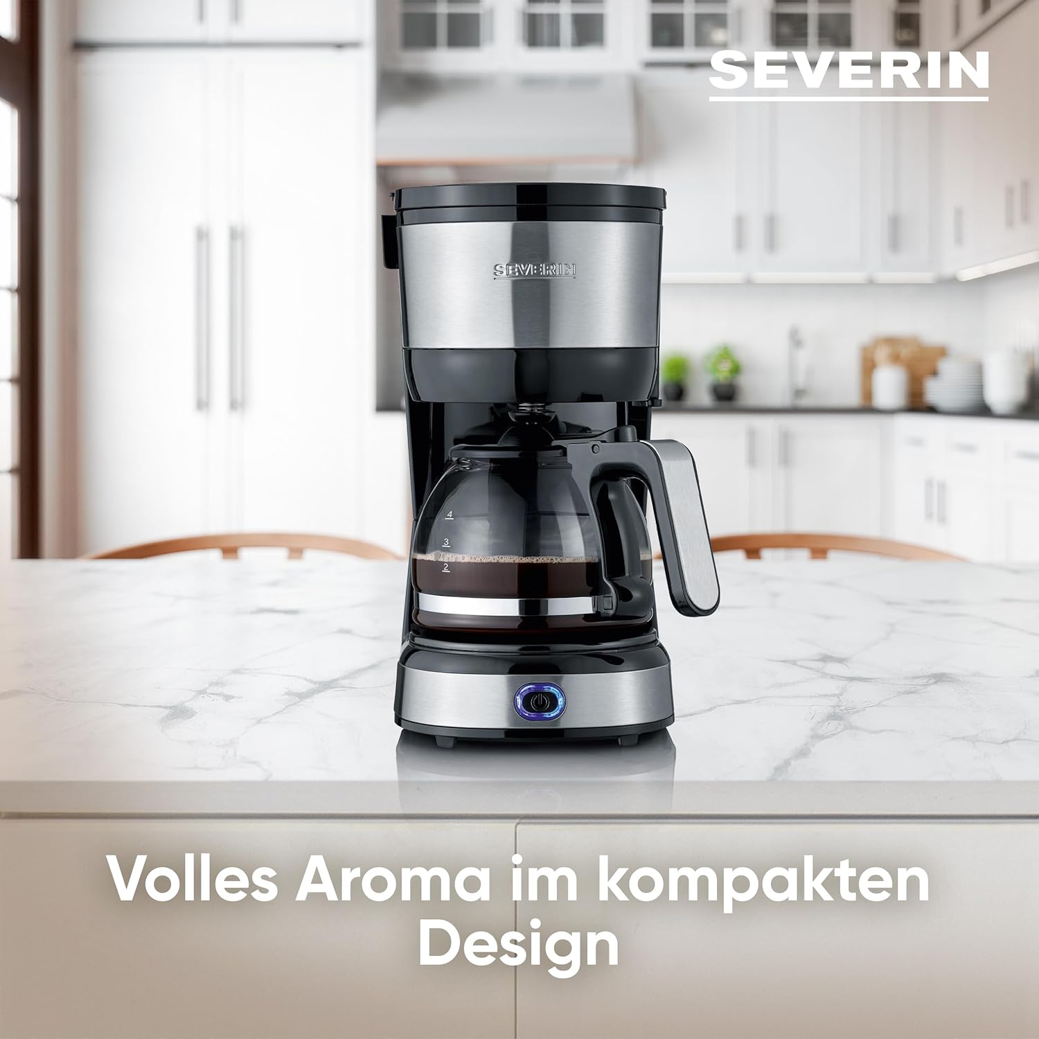 Thumbnail 2 de SEVERIN KA 4808 Kompakt Kaffeemaschine – aromatischer Filterkaffee für bis zu 4 Tassen