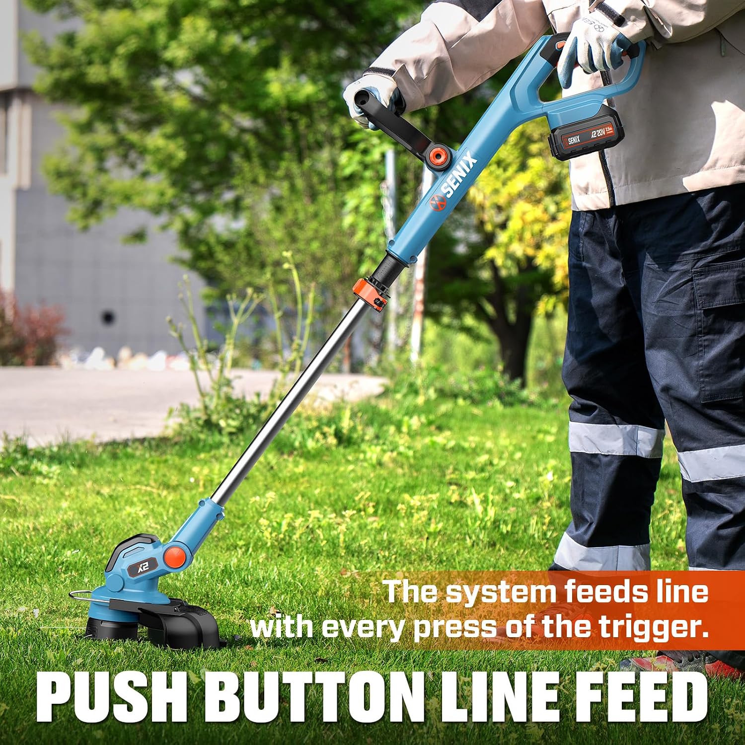 Thumbnail 2 de SENIX String Trimmer and Edger 20V