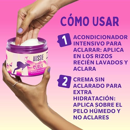 Thumbnail 8 de Aussie Bouncy Curls champú 300 ml + mascarilla 500 ml y crema 160 ml para rizos