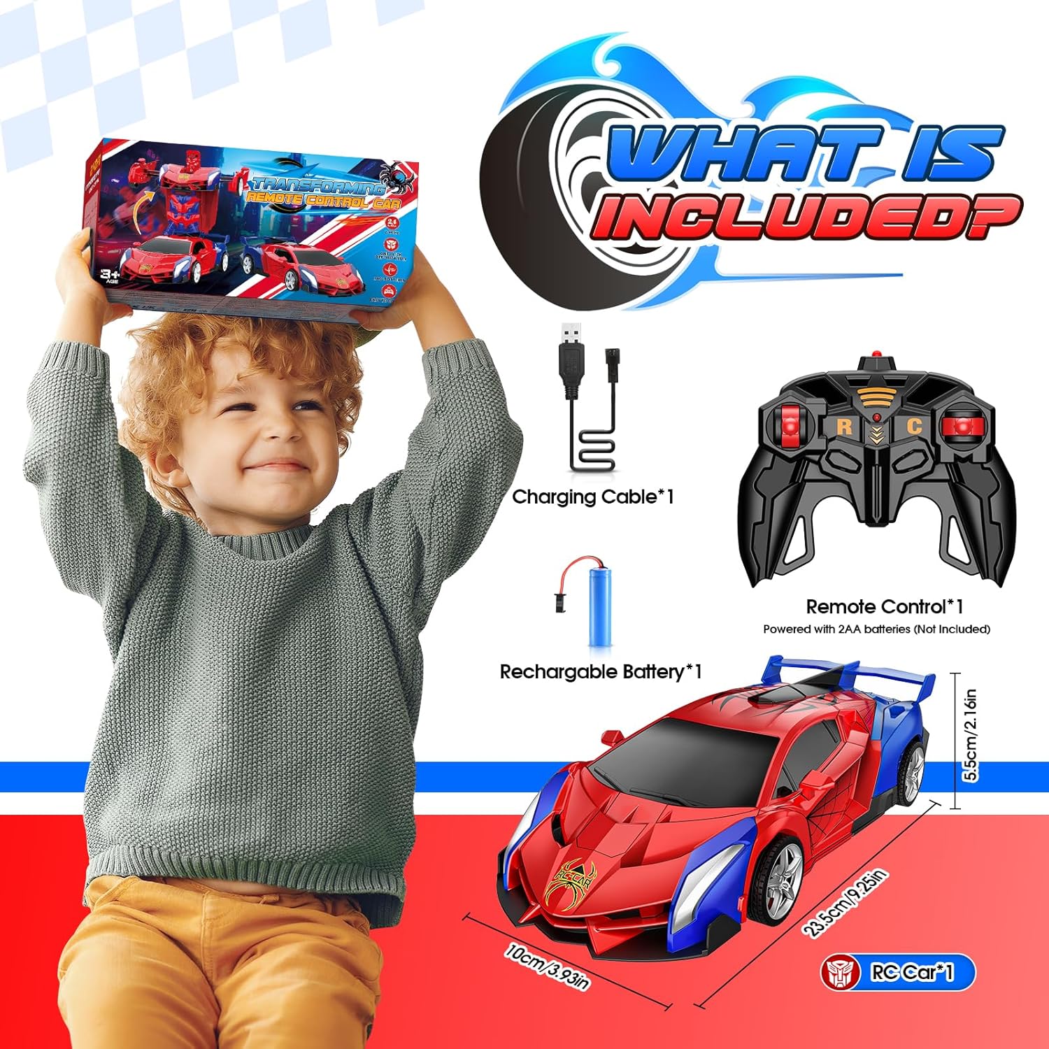 Thumbnail 5 de Braxel Macchina Telecomandata Trasformabile 2 in 1