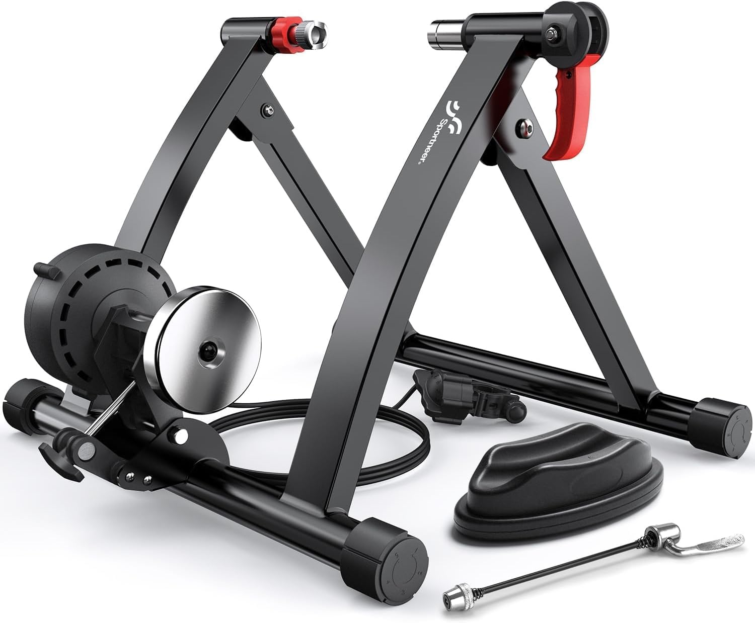 Detalle de Sportneer Turbo Trainer 6-level magnetic bike stand