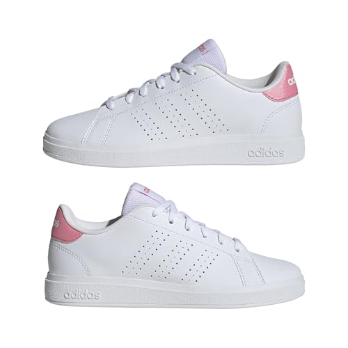 Thumbnail 5 de Adidas Advantage Base 2.0 Childhood – Chaussures basses en textile et synthétique, FTWR White/Bliss Pink/Core Black