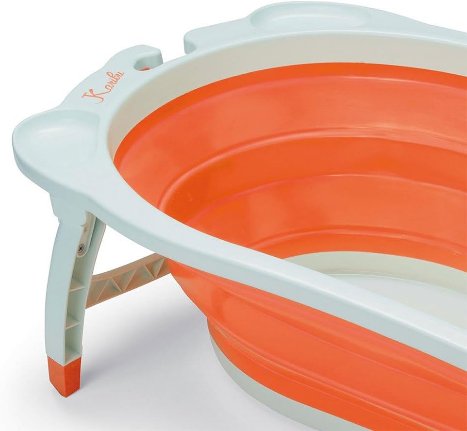 Thumbnail 1 de Foppapedretti Vaschetta da bagno pieghevole Soffietto: morbida, comoda e pratica per neonati fino a 15 kg (Arancione)