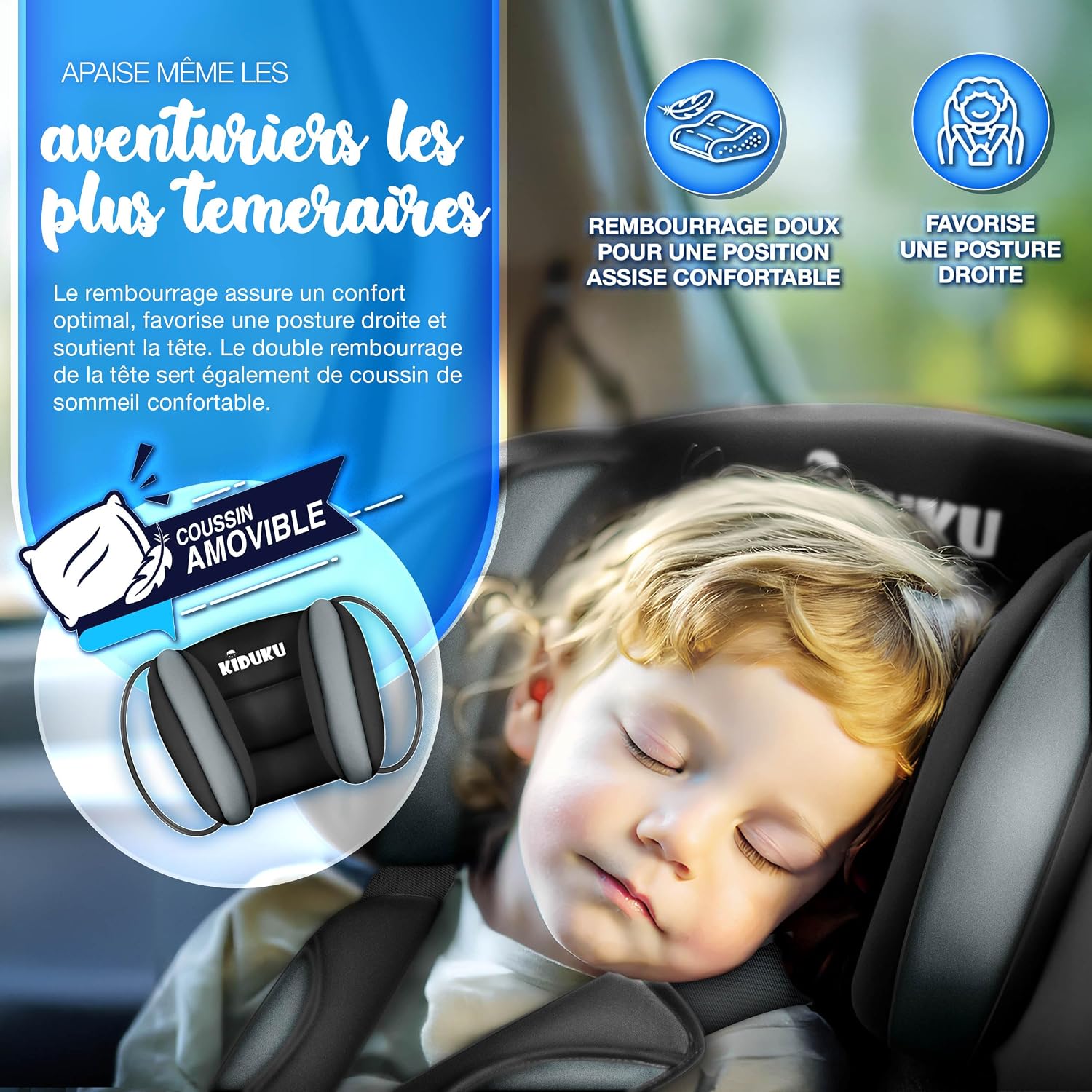 Detalle de KIDUKU Siège auto 9-36 kg 👶