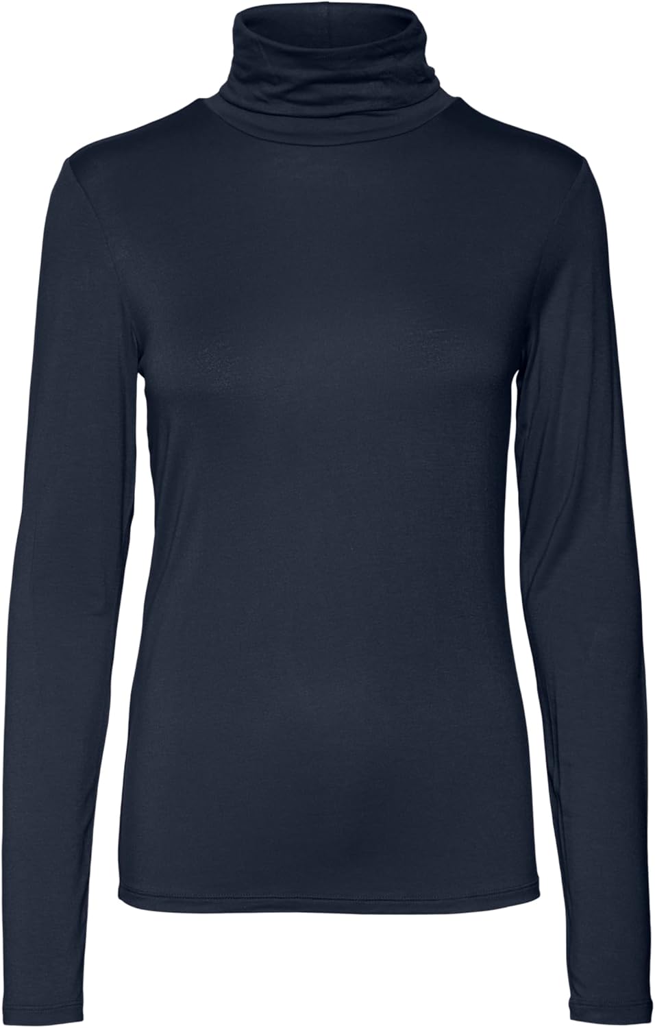 Detalle de VERO MODA Women's Vmalberte Ls Rollneck Top JRS Noos Longsleeve Tee