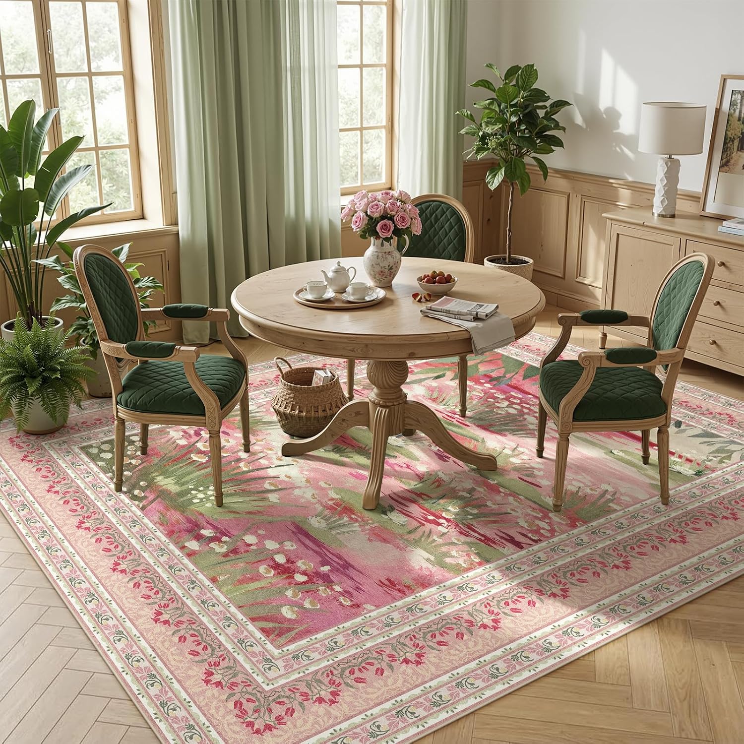 Detalle de Washable 6x9 area rug