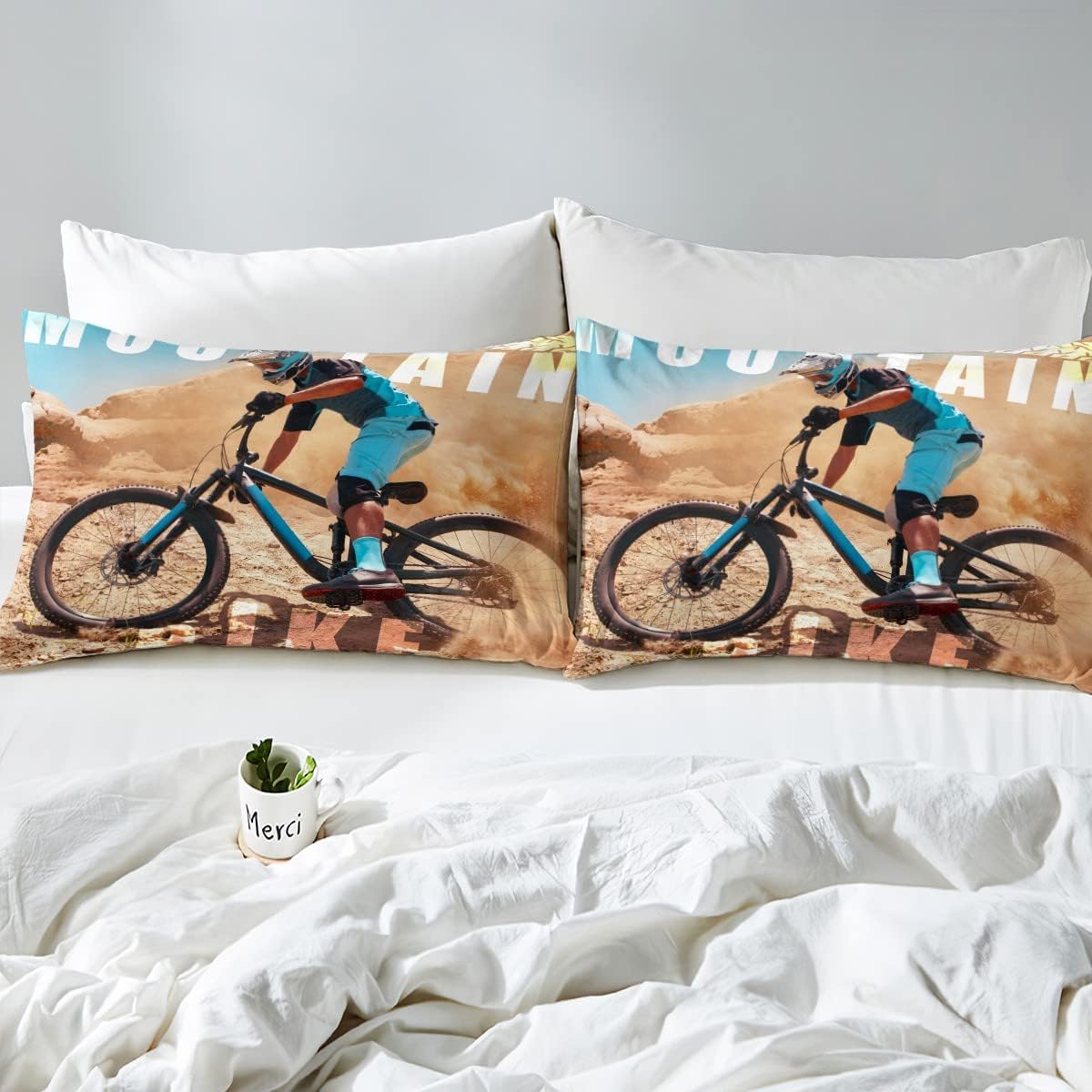 Thumbnail 4 de Junge Mountainbike Bettwäsche – Teenager Set, 135x200 bis 220x240