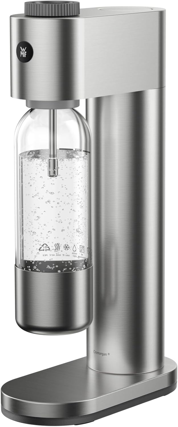 Thumbnail 1 de WMF Element One Wassersprudler – Vollautomatische Edelstahl-Sprudelmaschine, 3 Sprudelgrade, platzsparendes Design