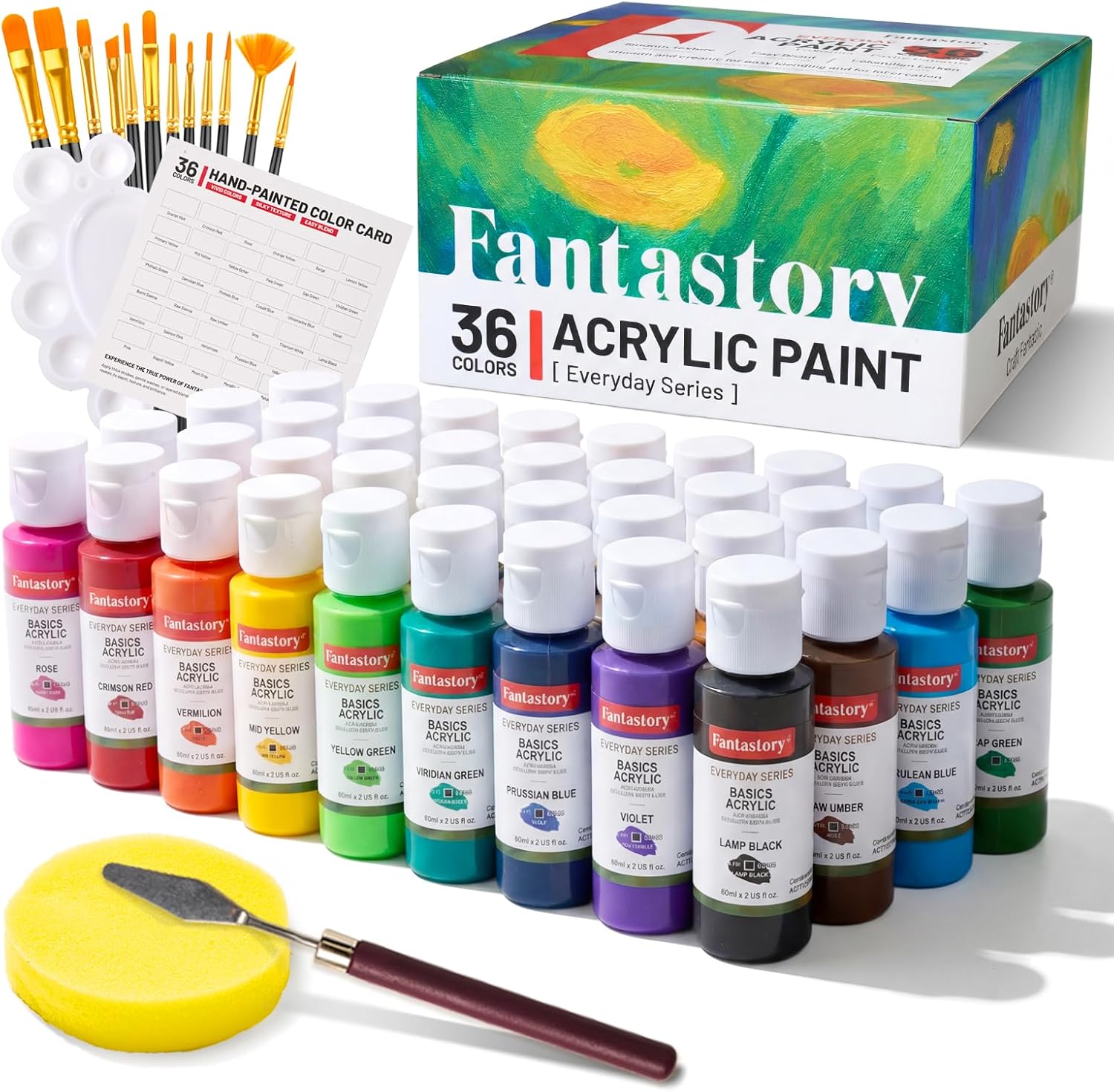 Thumbnail 5 de Acrylfarben-Set 18 Farben von 60 ml