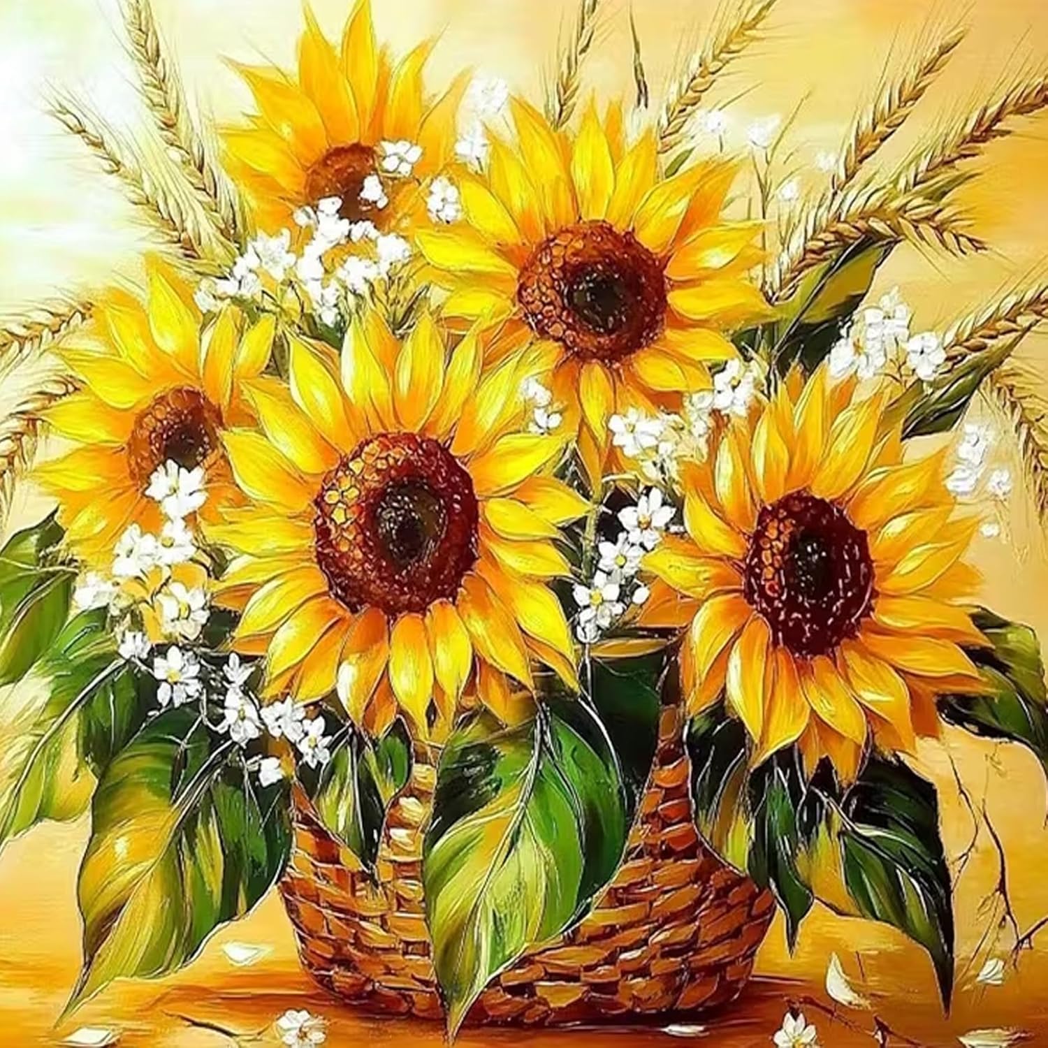Detalle de RYMILIE Diamond Painting Kit, 14 x 14 in