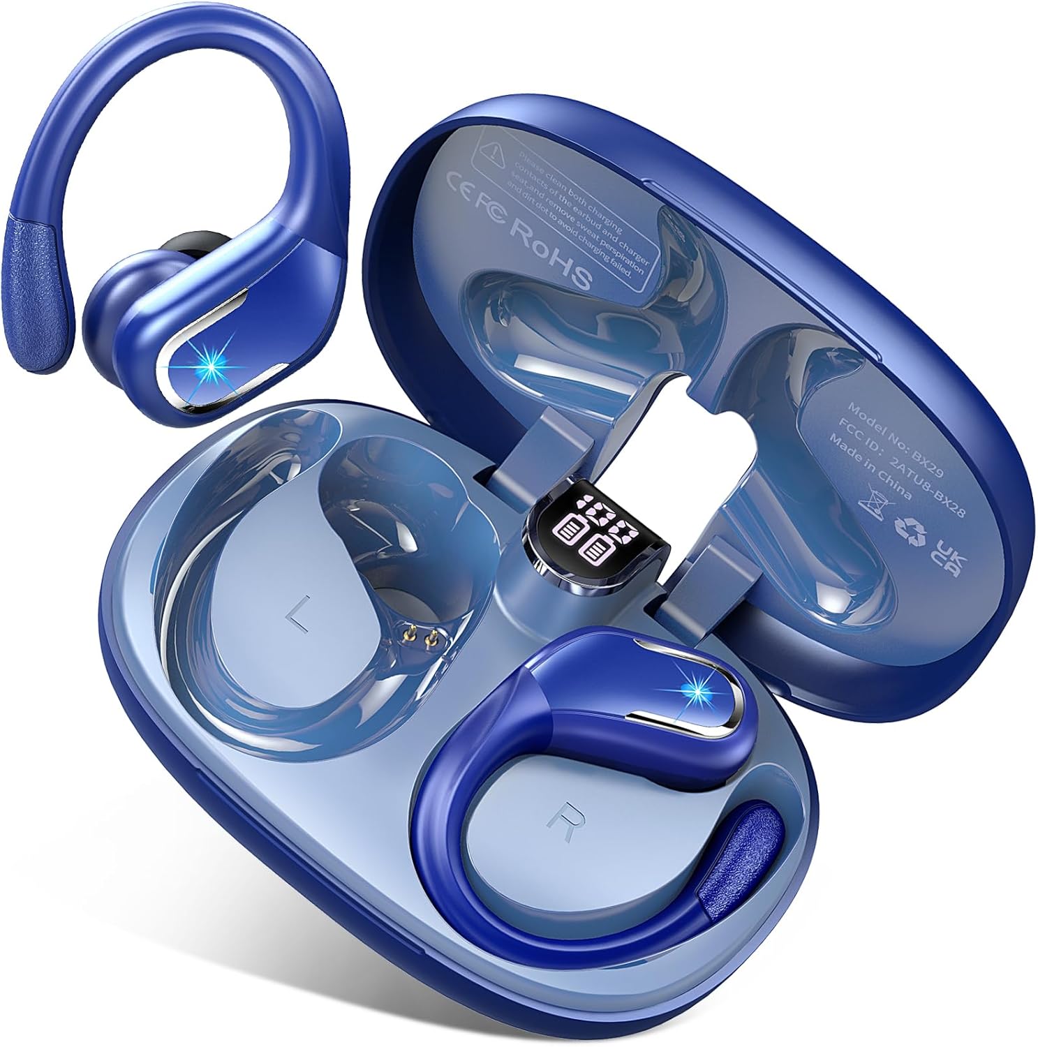 Thumbnail 6 de Rulefiss BX27 Bluetooth Kopfhörer 75 Std