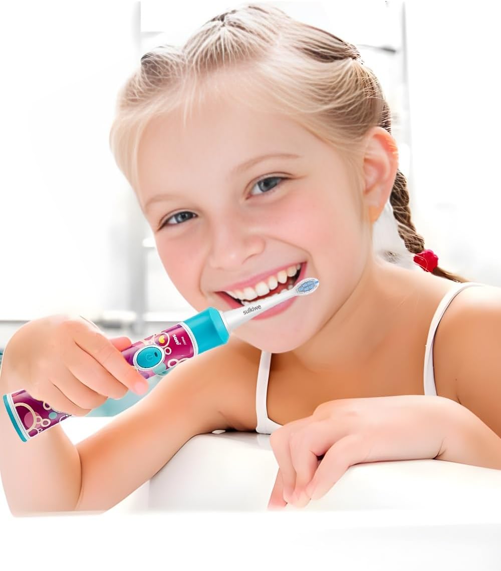 Detalle 1 de Sulkiwe Kids Ersatzbürsten 8er für Philips Sonicare