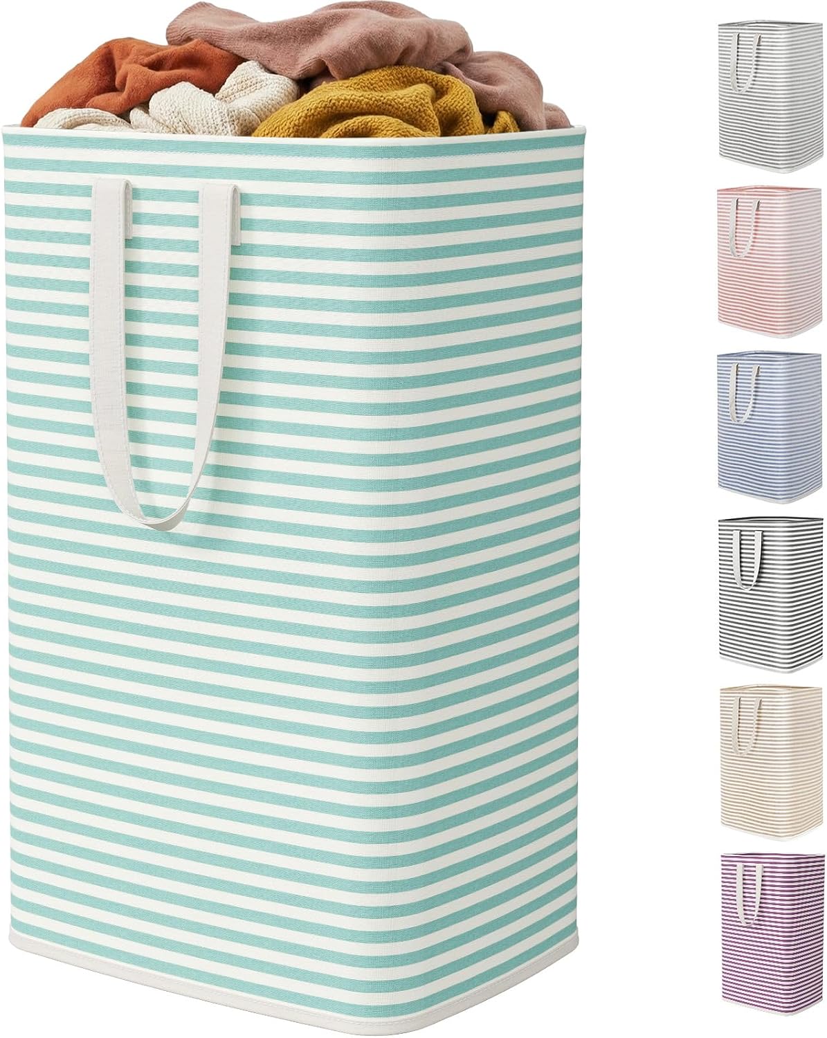 Detalle de Lifewit LF230066 80L Laundry Hamper, Collapsible Polyester with PE Lining