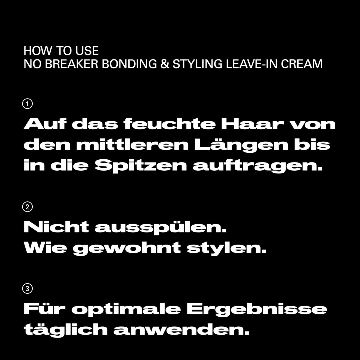 Detalle 2 de Sebastian Professional NO BREAKER Bonding & Styling Leave-In Cream – Schutz, Frizz & Glanz für geschädigtes Haar (150 ml)