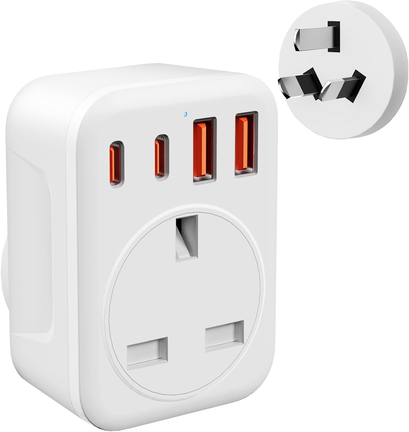 Detalle de Omivine UK to Australia Type I 2500W Adapter