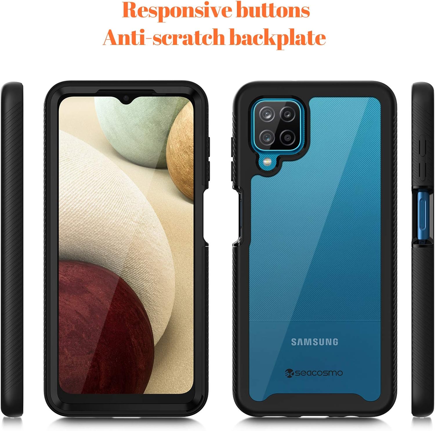 Thumbnail 5 de seacosmo A12 M12 case with shockproof protection