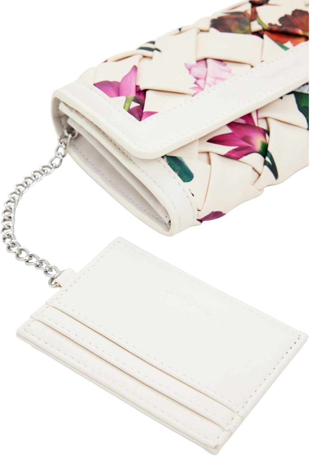 Detalle de Desigual Éclat Mariona Long Wallet – Große Geldbörse mit übersichtlicher Fächeraufteilung