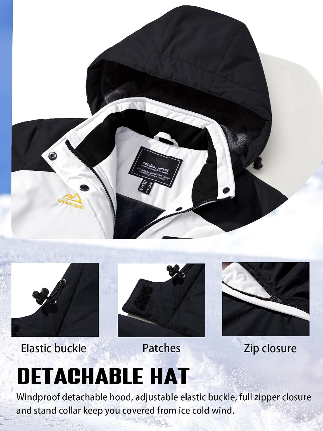 Thumbnail 5 de TACVASEN Women's Waterproof Jacket