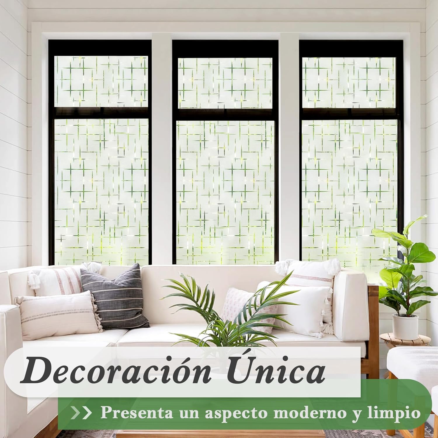 Thumbnail 2 de rabbitgoo Vinilos para Ventanas Privacidad 44.5x200 cm