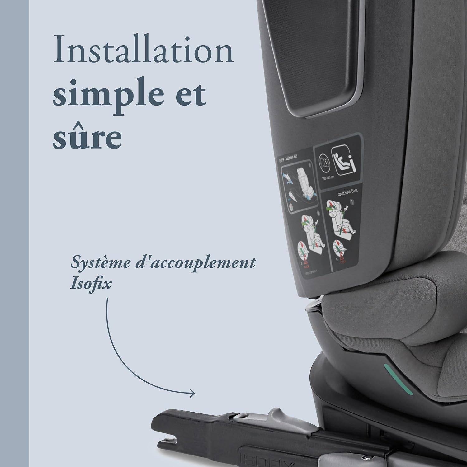 Detalle 2 de Inglesina Cartesio i-Size siège auto 3–12 ans