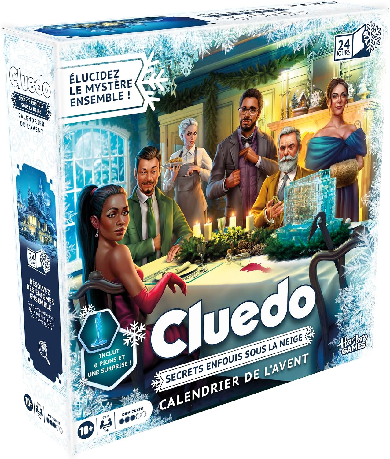 Thumbnail 6 de Calendrier de l'avent Cluedo : Secrets enfouis sous la neige — Version Française