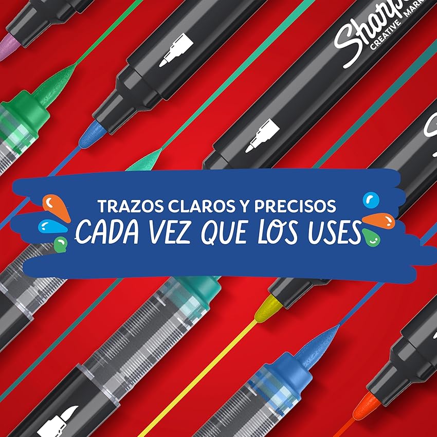 Thumbnail 4 de Sharpie Rotuladores acrílicos creativos 6 piezas 🎨