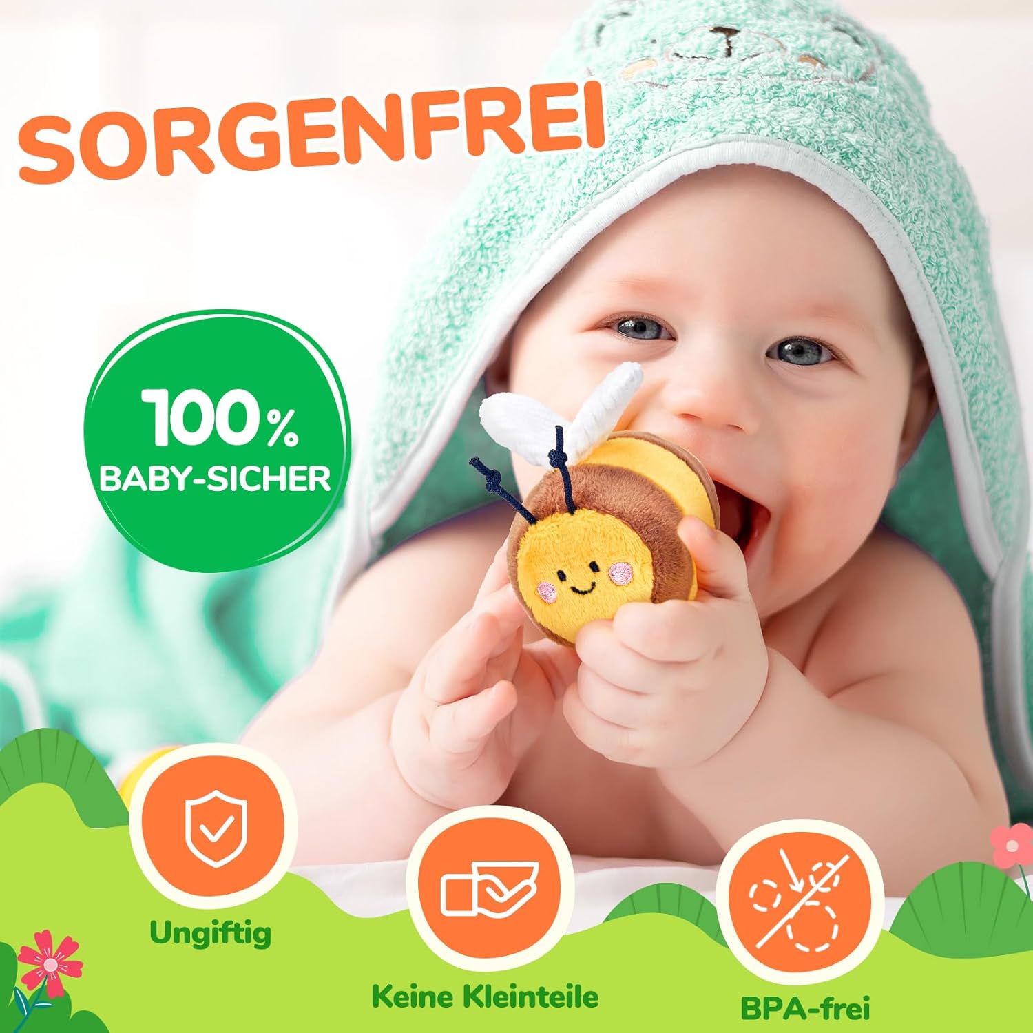 Thumbnail 3 de JoyCat Baby Spielzeug Bienenstock 6 Monate