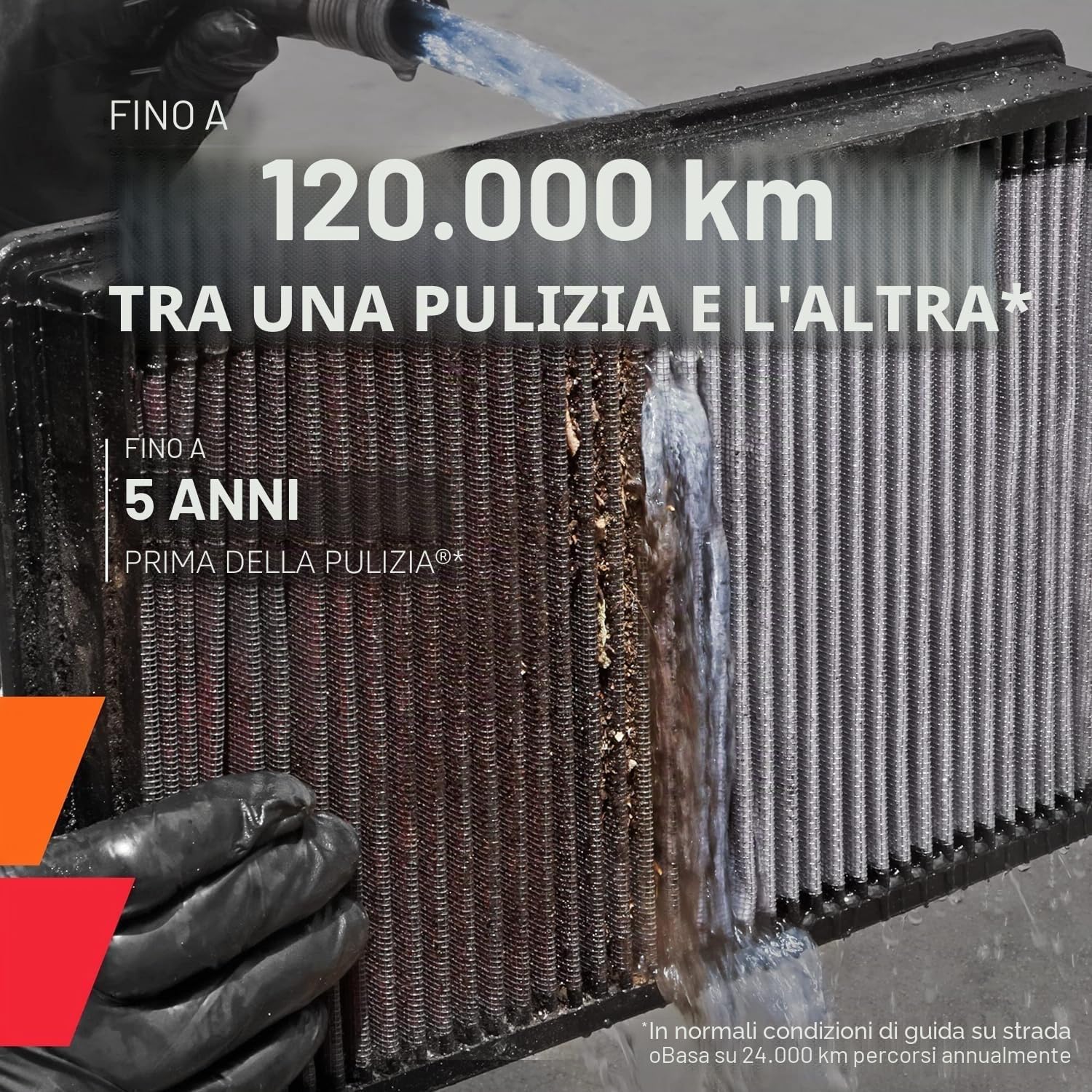 Thumbnail 2 de K&N 33-3006 Filtri Aria Sostitutivi Auto: lavabili, riutilizzabili e dal flusso d’aria elevato