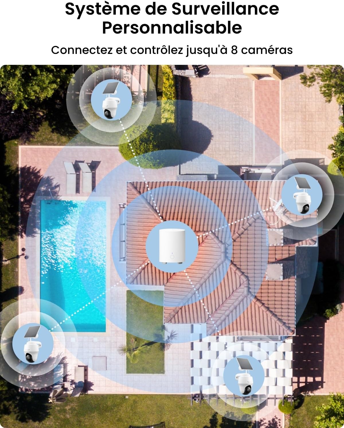 Thumbnail 2 de Reolink Kit Sécurité Solaire 360° 2K