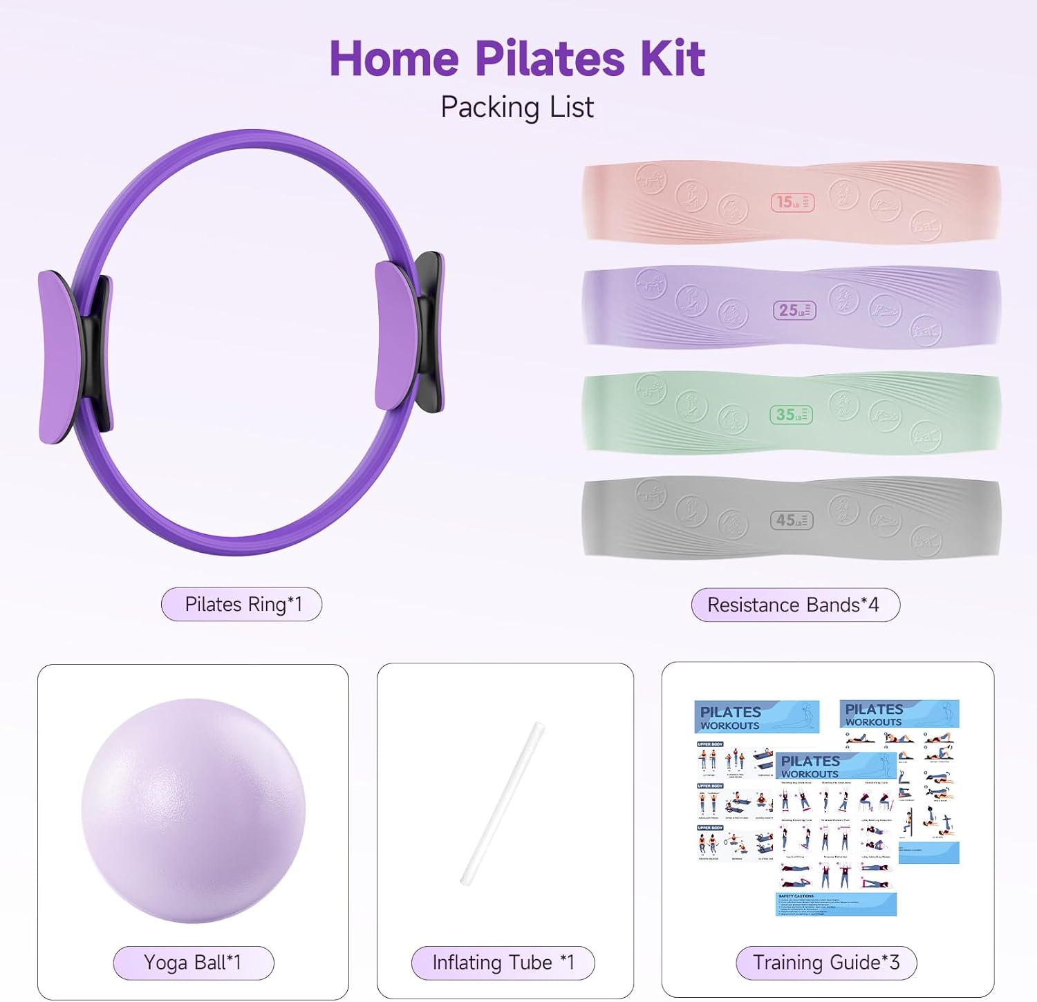 Thumbnail 6 de XTTANK Set de Aro Pilates 34 cm para casa