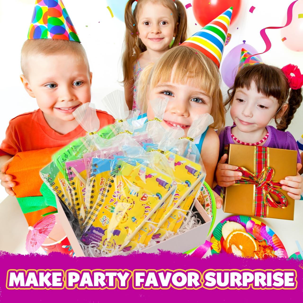 Thumbnail 6 de Party Favors Rainbow Scratch Art Kit 24 Pack