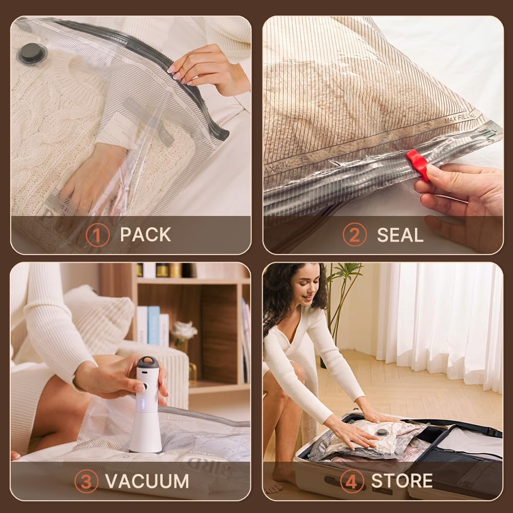 Thumbnail 6 de Vacbird Travel vacuum bags 15 pack
