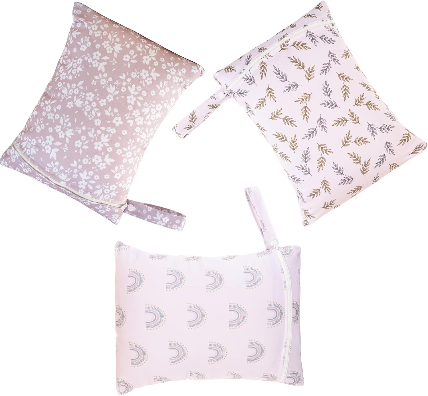Detalle 2 de Happy Flute 3-Set Wet Bags, Waterproof TPU, 11 x 15 Inches