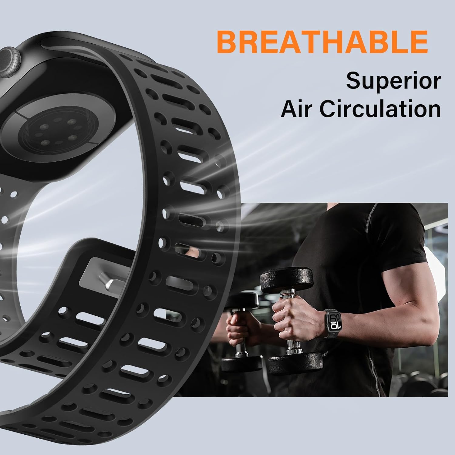 Detalle de Sixmoat Magnetic Strap for Apple Watch 42mm