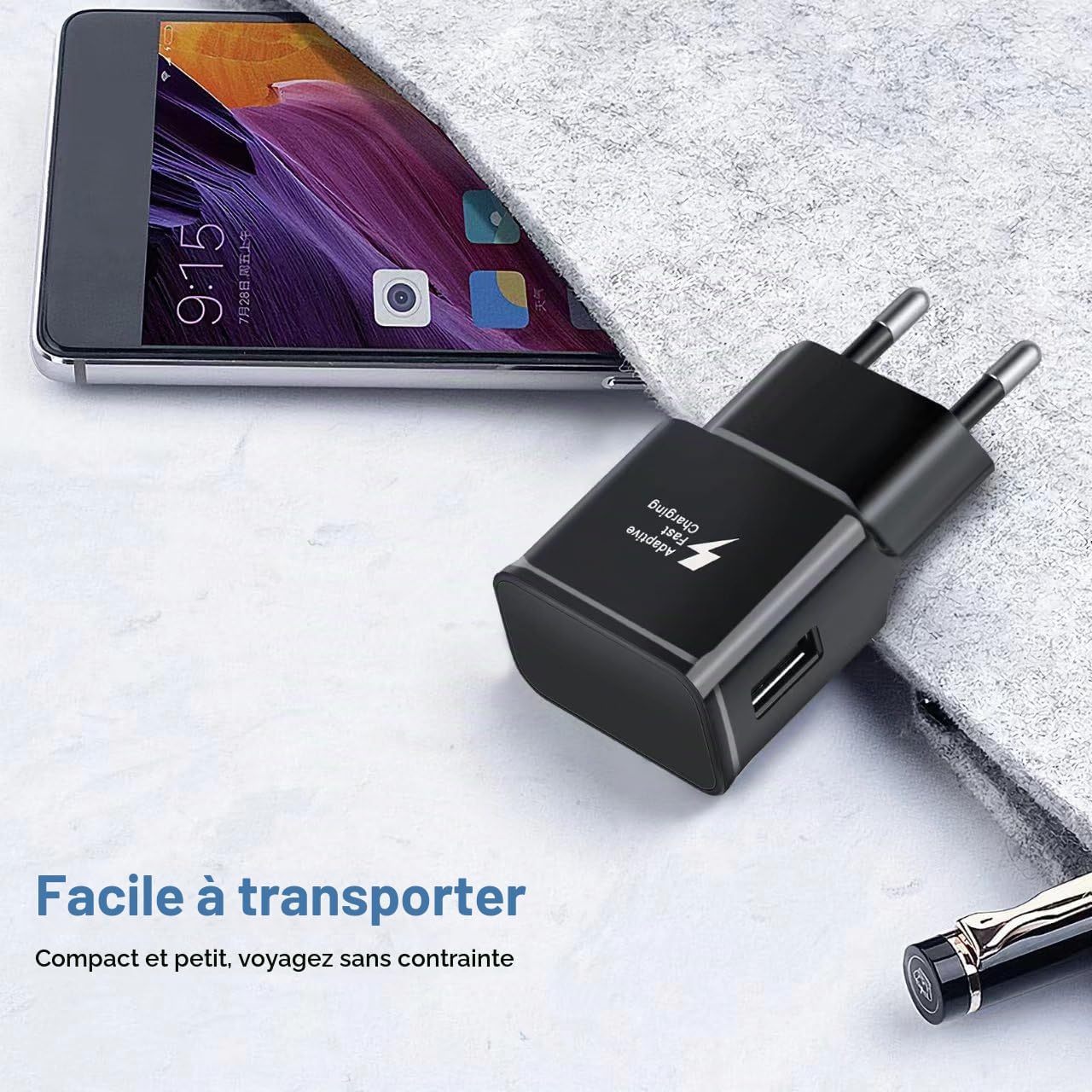 Thumbnail 6 de Mijun USB-C-opladerset met 2 laders van 15 W en kabels van 1,5 m