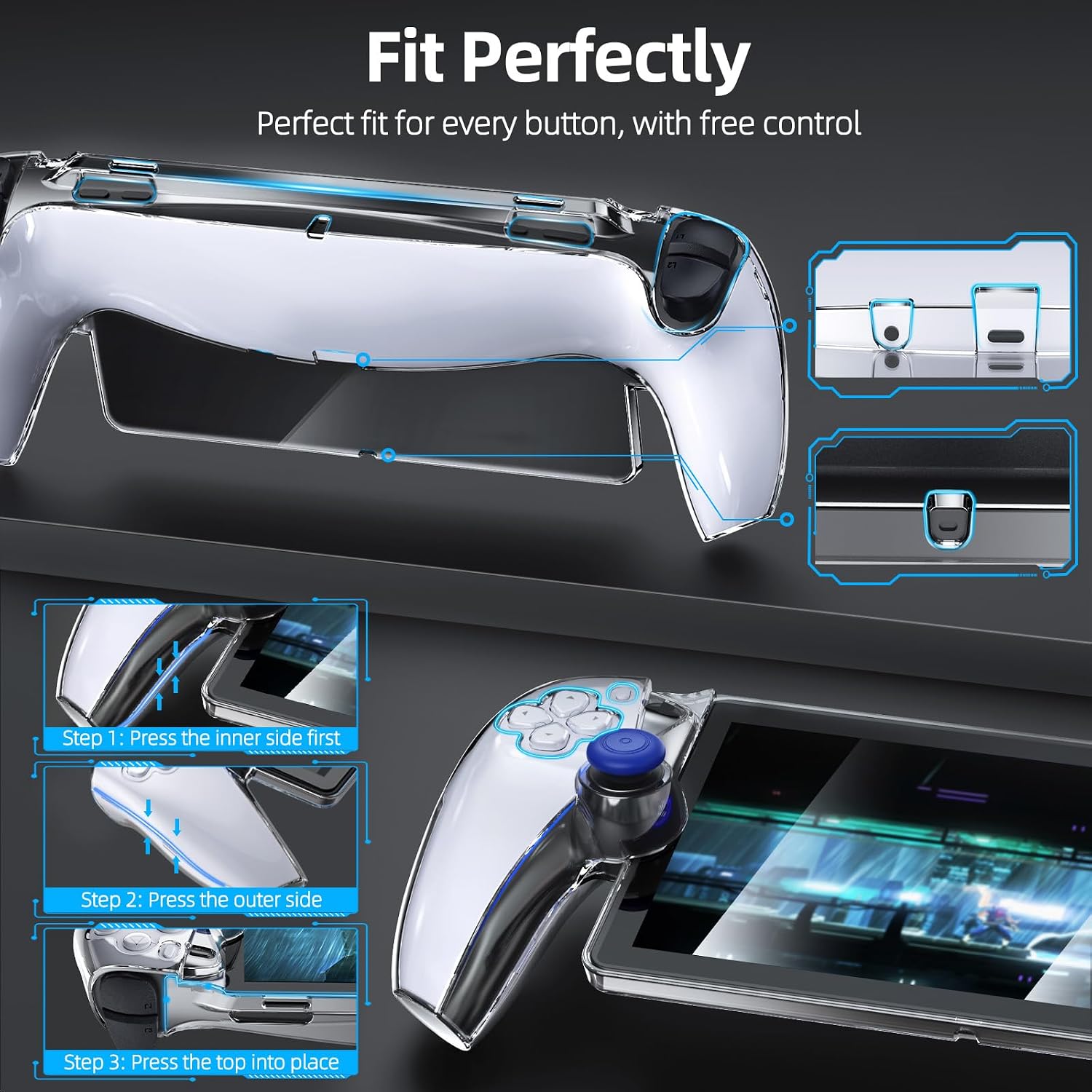 Detalle de FYOUNG 3-in-1 PS Portal Case Bundle