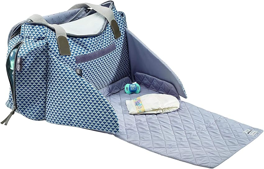 Detalle de BÉABA Sydney II bolso pañales 21 l azul 1 unidad