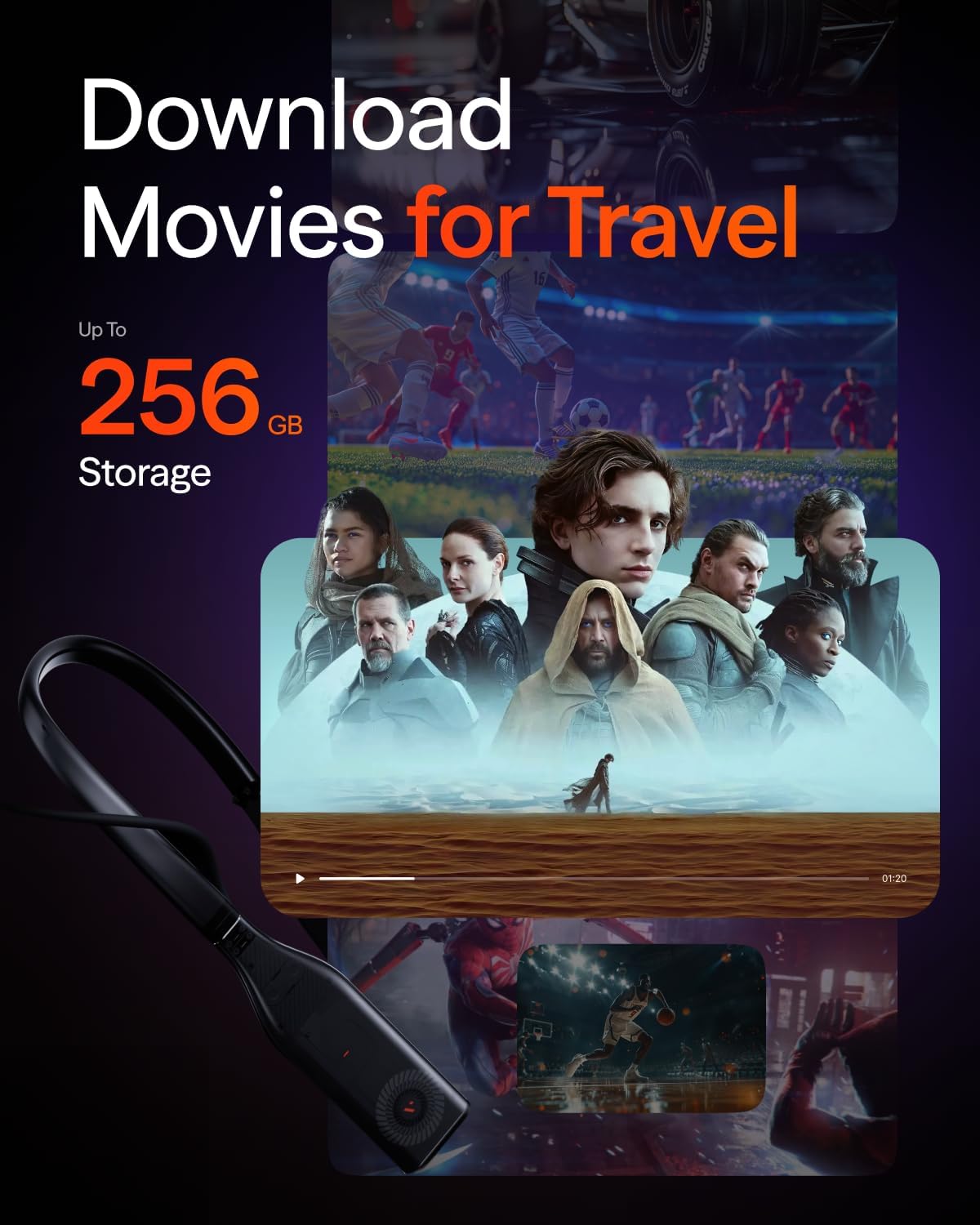 Thumbnail 6 de VITURE Pro Neckband 12GB+256GB headset
