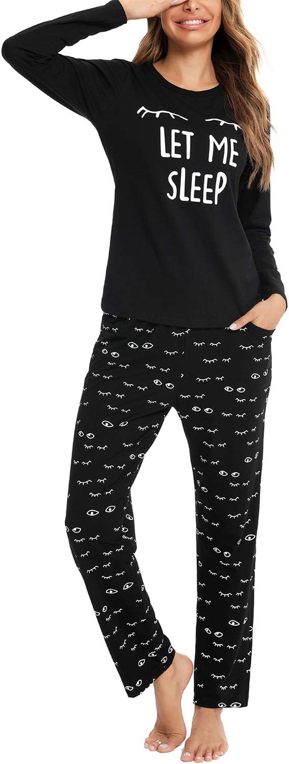 Thumbnail 5 de EISHOPEER Women's Cotton Pajamas Set