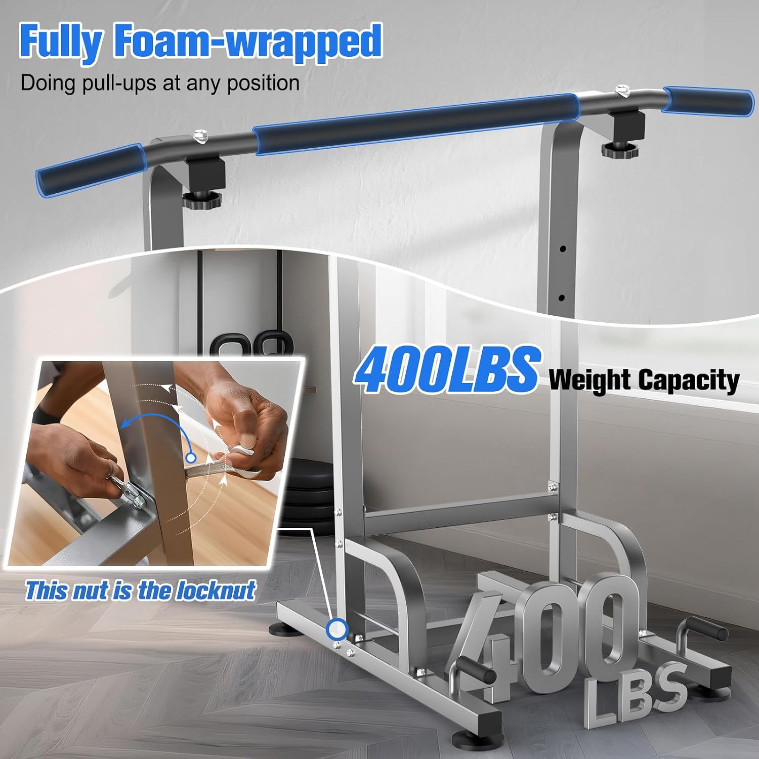 Thumbnail 4 de RELIFE REBUILD YOUR LIFE R-JL-01 Power Tower with Adjustable Pull-Up Bar