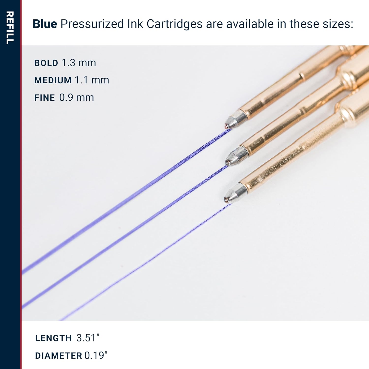 Thumbnail 5 de Fisher Space Pen Point SPR1F Blau – Gasdruckmine für Extremeinsatz