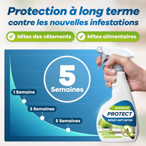 Thumbnail 4 de GEROBUG Spray Anti-Mites 500 ml – Protection simple et efficace contre les mites alimentaires et vestimentaires