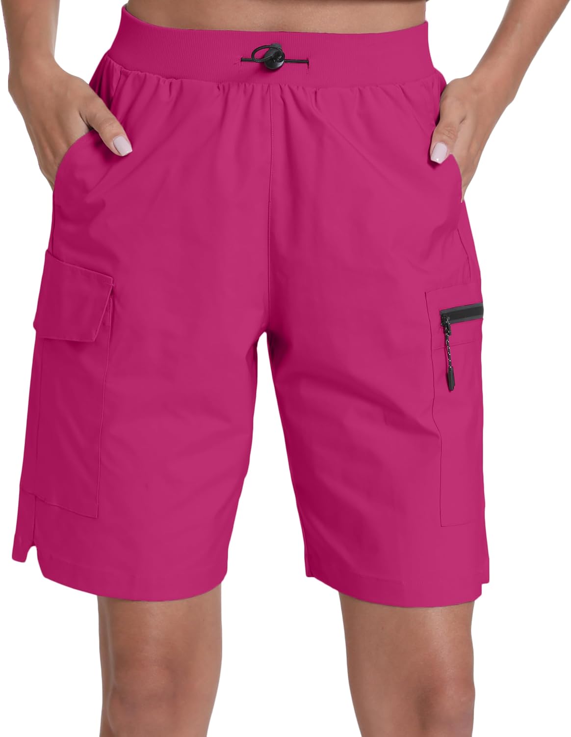 Detalle de Zsenoxaxi Women's Hiking Cargo Shorts