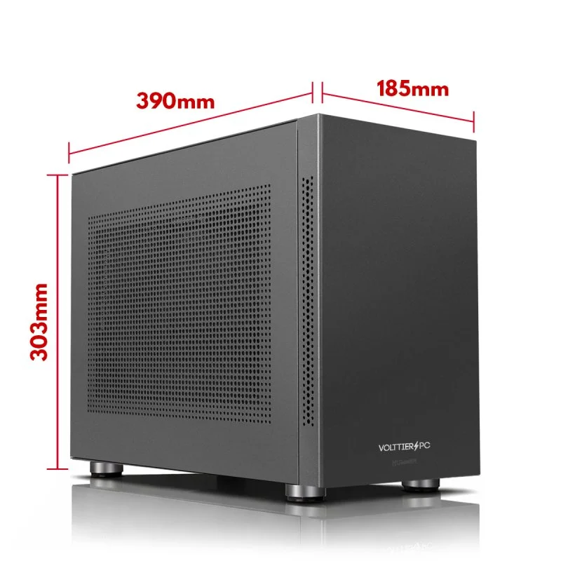 Thumbnail 1 de VolttierPC VolttierPC PC de oficina con Intel Core i5-12400, 16GB RAM, 500GB SSD NVMe y monitor 24