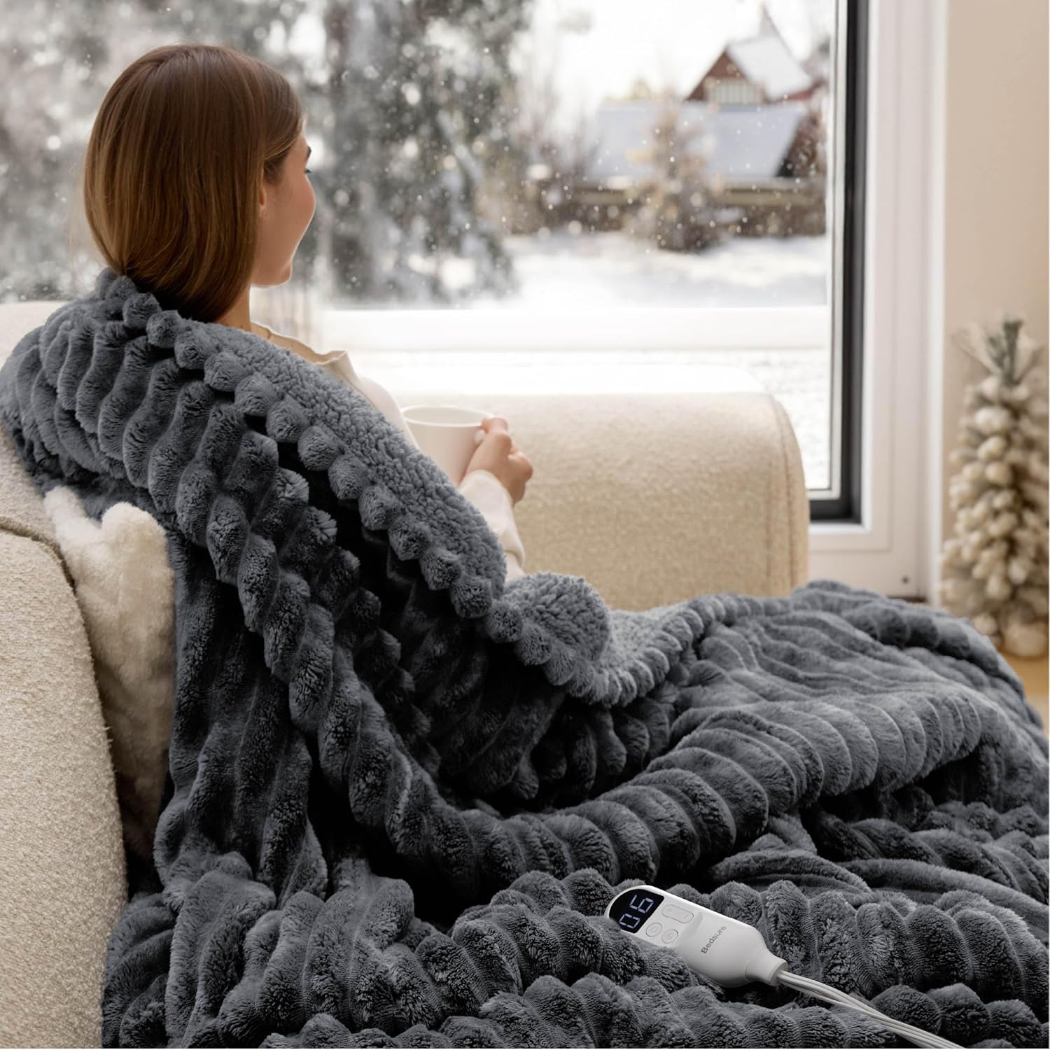 Thumbnail 3 de Bedsure Heated Throw Blanket, 50 x 60 in